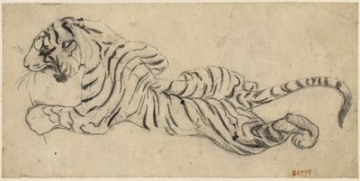 Tigre (c.1835) da Antoine Louis Barye